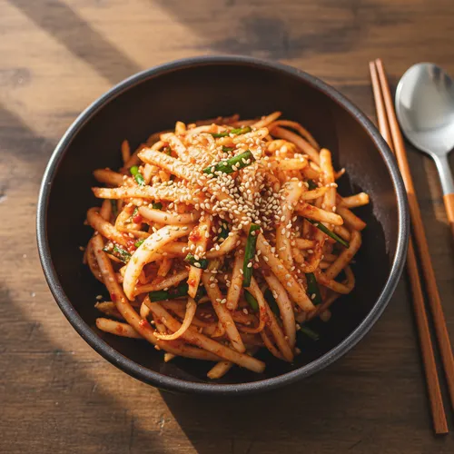 母のムセンチェ(大根の和え物)