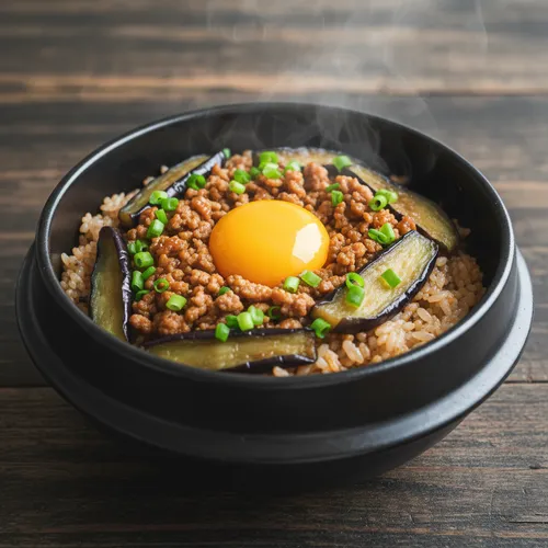 ナス釜飯