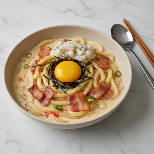 明太子クリームうどん