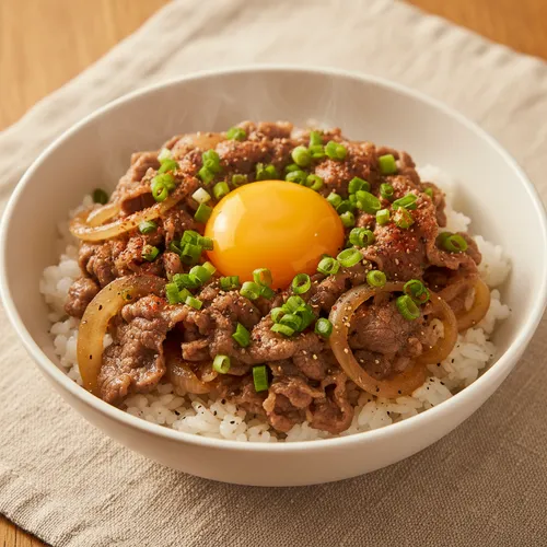 5分で完成!超簡単牛丼
