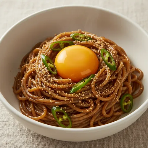 インサンジャンククス(醤油かけ麺)