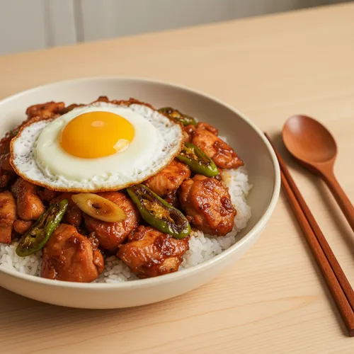 ソン・シギョンの超簡単!もっちりチキン丼