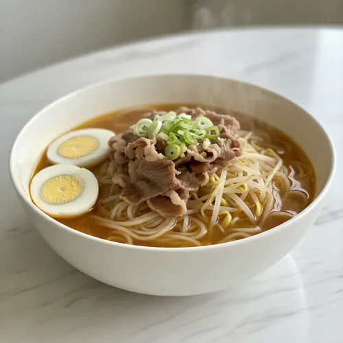 超簡単！牛バラ薄切り肉のライスヌードル