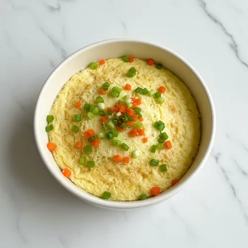 電子レンジで作る韓国風茶碗蒸し