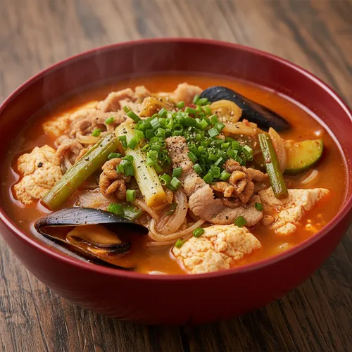 火の香りたっぷりチャンポンおぼろ豆腐