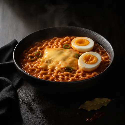 電子レンジで超簡単！カップ麺ラポッキ