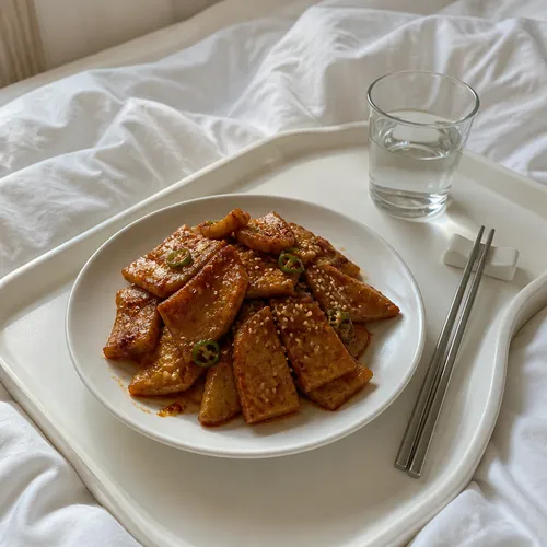 辛いさつま揚げ炒め