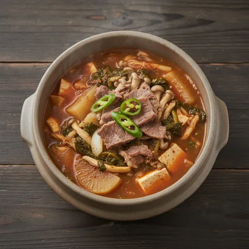 차돌된장찌개