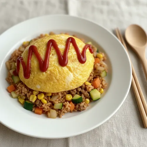 -15kg減量の秘訣！炊飯器で作る超簡単オムライス ミールプレップ