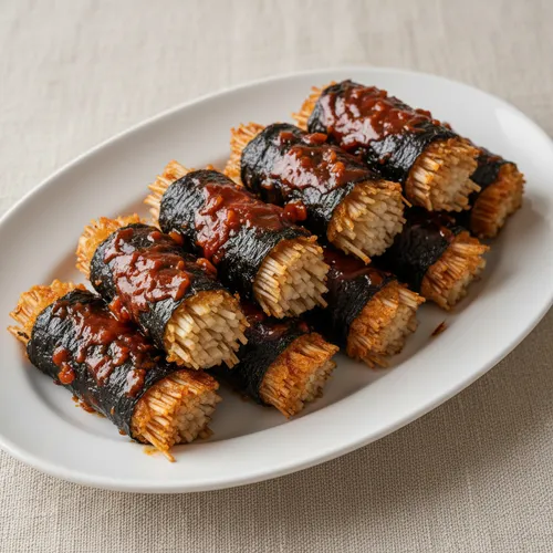 チキンより美味しいえのきだけのりロール