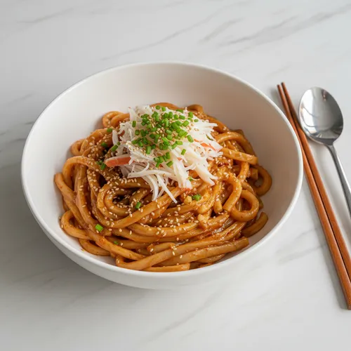 ピーナッツバタービビム麺