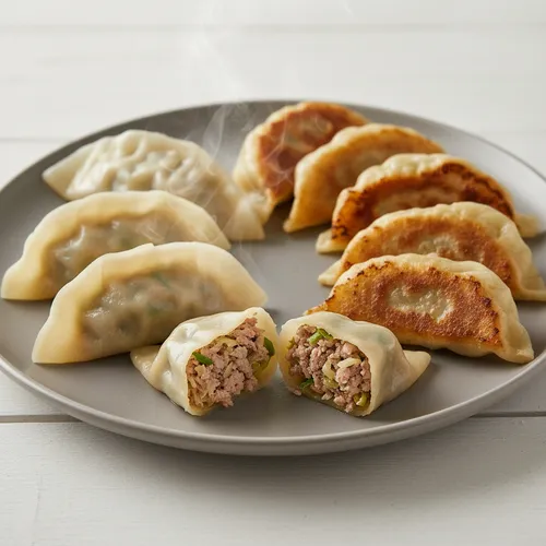 イ・ヨンボクの伝説的なボクマンドゥ（蒸し餃子＆焼き餃子）