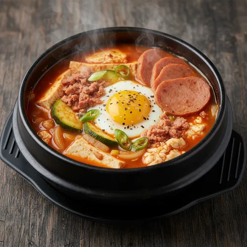 スパム純豆腐チゲ