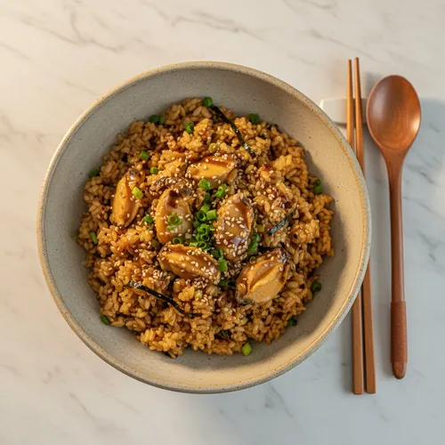 炊飯器で作るアワビご飯