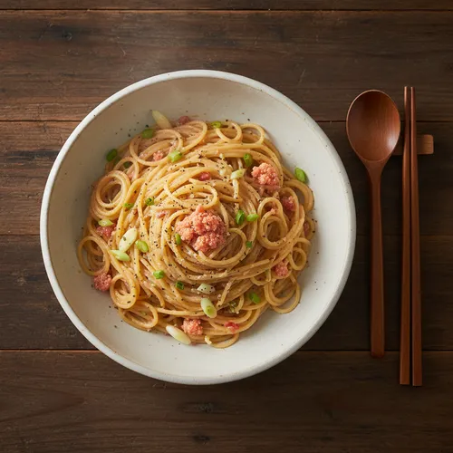 明太バタースパゲッティ