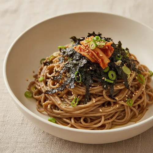 イ・ヨンジャのエゴマ油冷麺