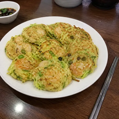 ソン・シギョンの韓国かぼちゃとえびのチヂミ