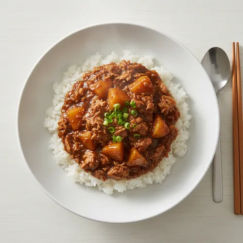 プルコギツナ丼
