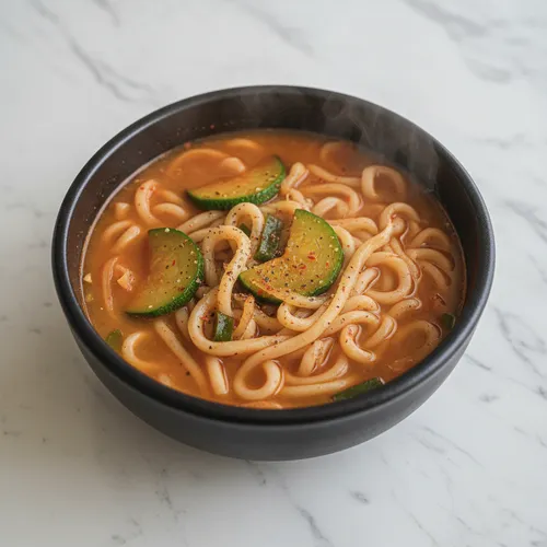 애호박 장칼국수