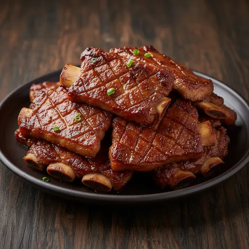 豚カルビのたれ焼き