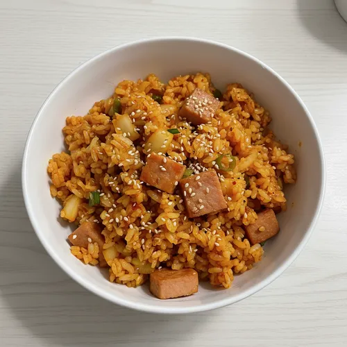 スパムキムチチャーハン