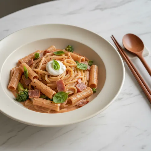 アン・ソンジェシェフのロゼパスタ