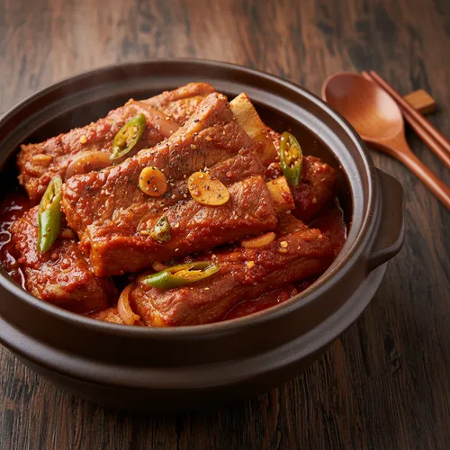 매운 등갈비찜