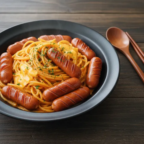 ワンパンブルダッククリームパスタ