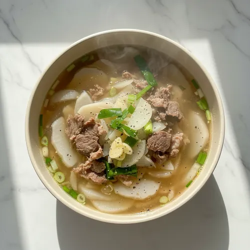 カルビ風牛肉のトトリムクスープ