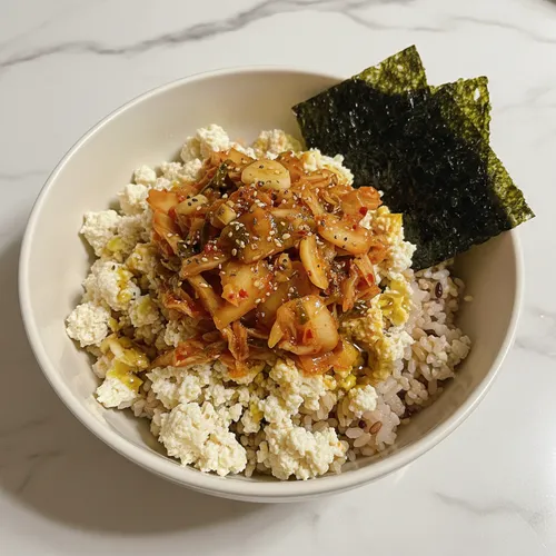 女優イ・ダヒのダイエット豆腐熟成キムチビビンバ