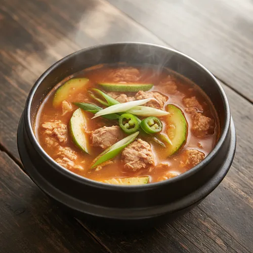 참치애호박찌개