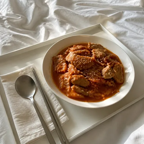 えごま油キムチ蒸し