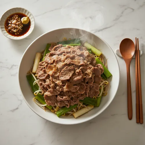 超簡単！牛肉野菜蒸し