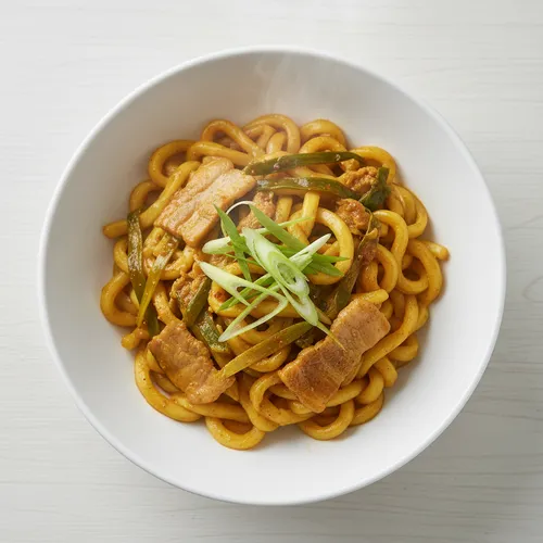 2000ウォンのカレーうどん