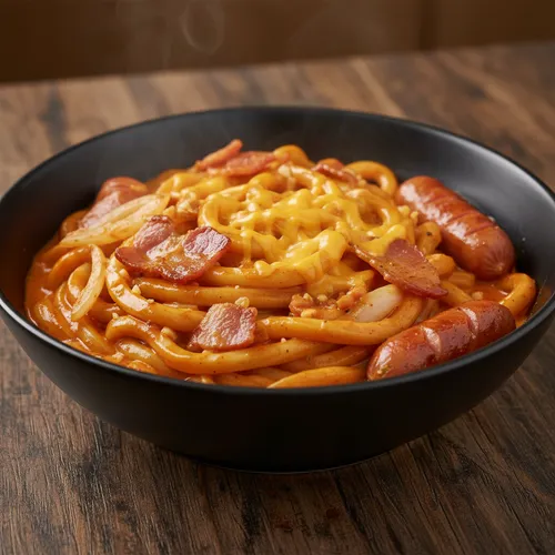 辛旨とろけるプルダッククリームうどん