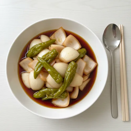 甘酸っぱい玉ねぎの醤油漬け