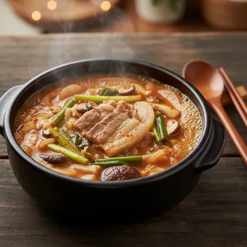 焼肉店風テンジャンチゲ