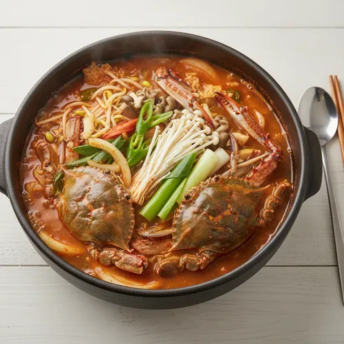 ワタリガニの辛味スープ
