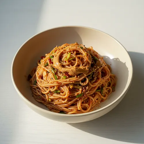ピーナッツバタービビン麺