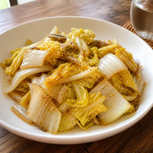 ミニ白菜のナムル炒め