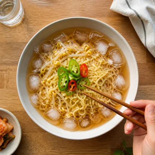 夫の冷やしラーメン