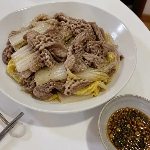 超簡単！牛バラ白菜蒸し