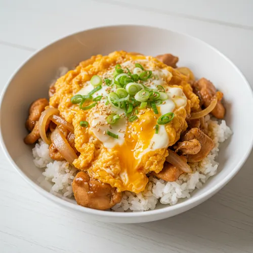鶏むね肉の親子丼