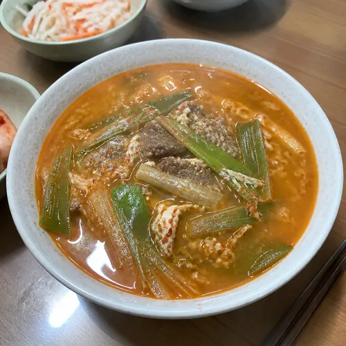 대파가 듬뿍 들어간 파개장