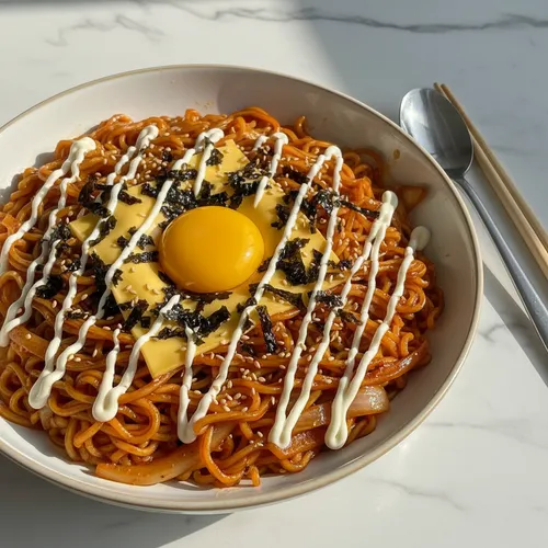 地球遊戯室で話題のブルダック炒め麺