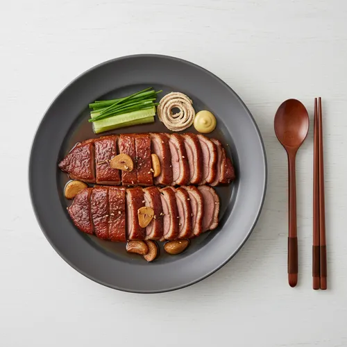 カムナムジプのアヒル水肉