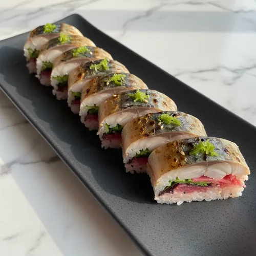 サバの酢飯寿司