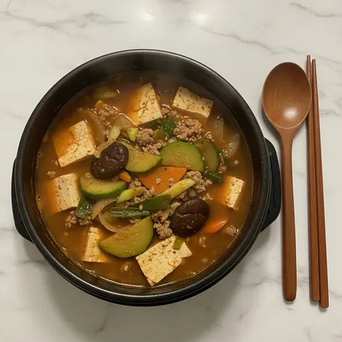 調味料なしで作ったテンジャンチゲ