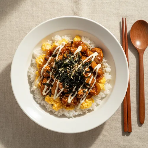 ダイエットチキンマヨ丼