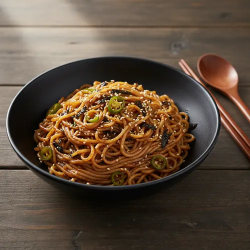 辛旨コチュジャン醤油ビビン麺